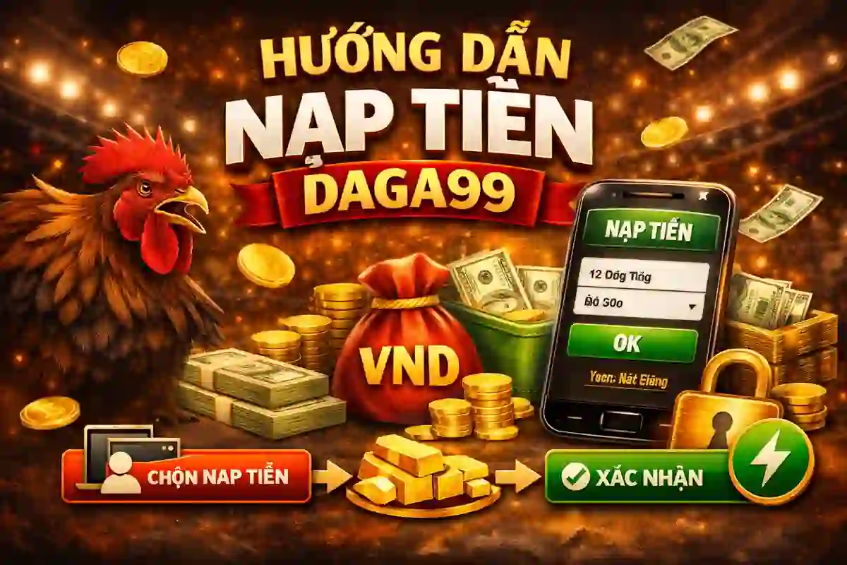 Hướng dẫn nạp tiền Daga99