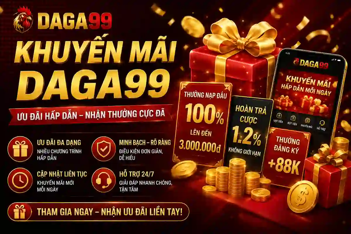 Khuyến mãi Daga99